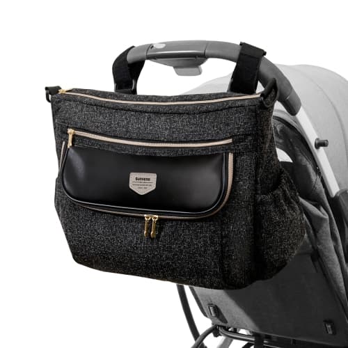 Sunveno Tweed Stroller Organizer Diaper Bag