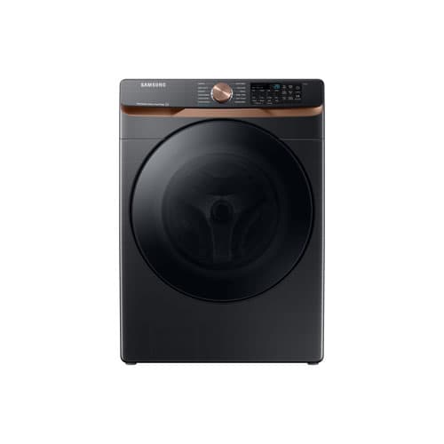 Samsung 5.8 Cu. Ft. HE Large Capacity Front Load Steam Washer - Energy Star (WF50BG8300AVUS) - Black Stainless Steel
