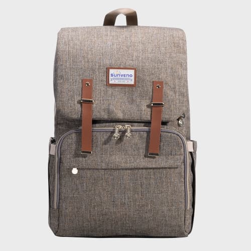 Sunveno Canvas Diaper Bag Backpack