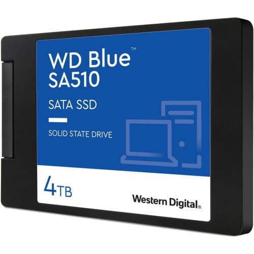 WD Blue SA510 4TB SATA Internal Solid State Drive - (WDS400T3B0A)