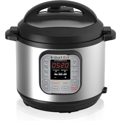 Instant Pot Duo 7-in-1 Electric Pressure Cooker - 6 Quart Stainless Steel, Includes App with 800+ Recipes