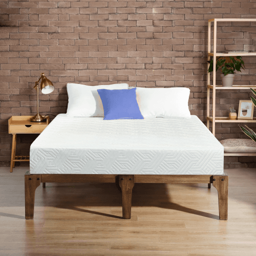 (Only at Bestbuy) ViscoLogic LuminaSleep 10" Queen Gel Infused Mattress | Cool Sleep and Pressure Relief Medium Firm Feel Mattress | CertiPUR-US® certfied Foam