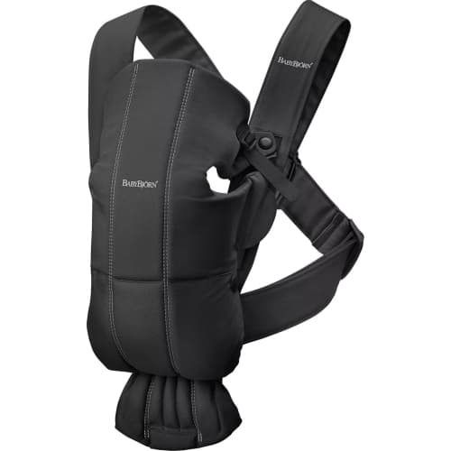 BabyBjorn Baby Carrier Mini in Woven Fabric - Black