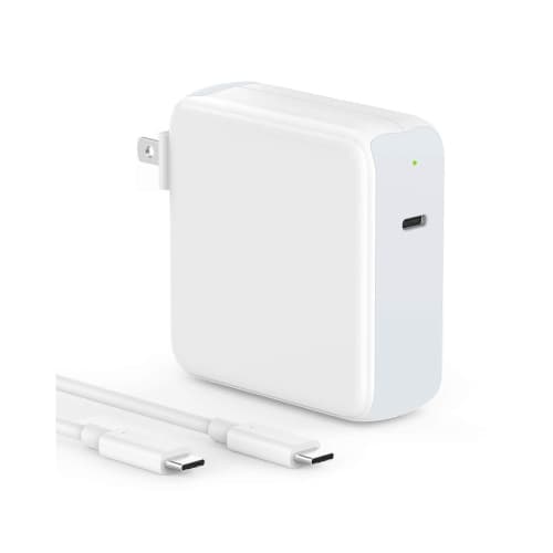 96W USB C Charger for MacBook Pro 16/15/14/13 inch Type C Laptop, 6.6ft 5A Cable, Fast Charging Comparable to MagSafe 3, LED