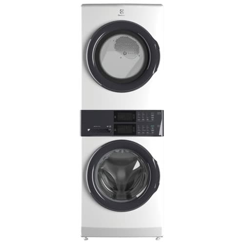 Electrolux 3 Series 5.1 Cu. Ft. LuxCare Electric Washer & 8 Cu. Ft. Dryer Laundry Tower - Enery Star(ELTE730CAW) - White