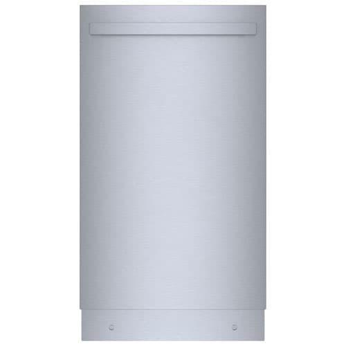 Bosch 18" 44dB Built-In Dishwasher w/ Stainless Steel Tub & Third Rack (SPX68C75UC) - Stainless