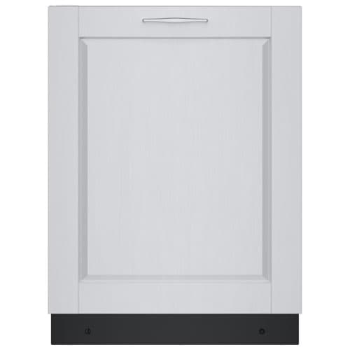 Bosch 800 Series 24" 44dB Built-In Dishwasher w/ Stainless Steel Tub & Third Rack (SGV78C53UC)- Custom Panel