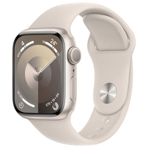 Open Box - Apple Watch Series 9 (GPS) 41mm Starlight Aluminum Case (no band)