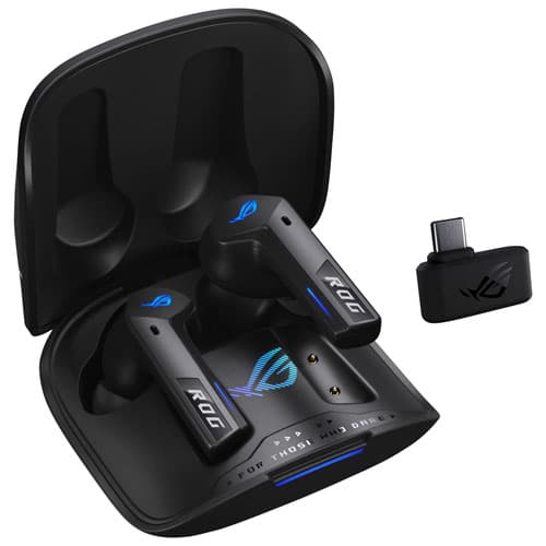 ASUS ROG Cetra SpeedNova In-Ear Noise Cancelling Truly Wireless Headphones for PC - Black