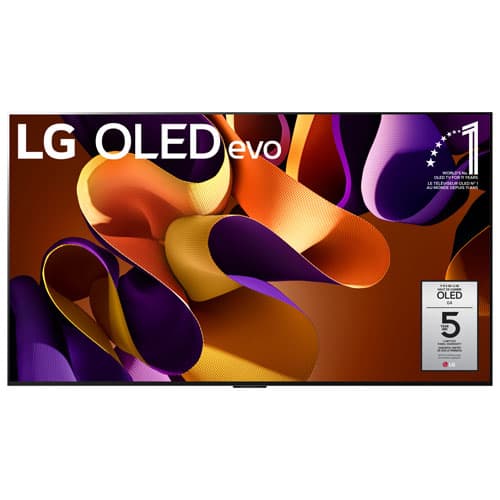 LG 83" G4 Series 4K UHD HDR OLED evo 120Hz webOS Smart TV (OLED83G4WUA) - 2024 - Great for Movies & Gaming