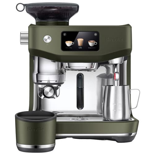 Breville Oracle Jet Espresso Machine with Frother & Coffee Grinder - Olive Tapenade