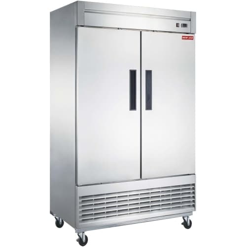 NEW AIR RÉFRIGÉRATION Commercial 54″ 41 Cu. Ft. Double Door FREEZER (NSF-115-H) - Stainless Steel