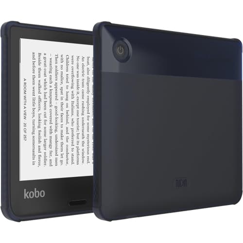 TUDIA SKN Kobo Libra 2 Case Clear Case - Frosted Blue