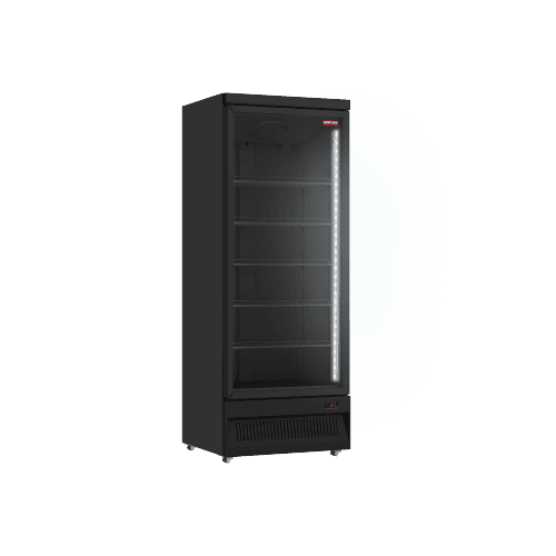 NEW AIR RÉFRIGÉRATION Commercial 30" 20 Cu. Ft. Glass Door Merchandiser FREEZER (NGF-30-HB) - All Black