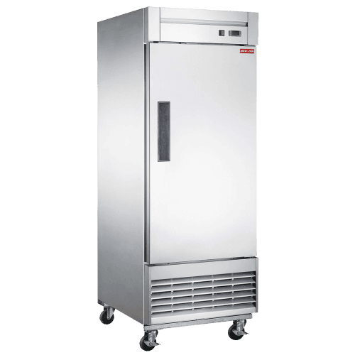 NEW AIR RÉFRIGÉRATION Commercial 27″ 17.5 Cu. Ft. Single Door FREEZER (NSF-050-H) - Stainless Steel