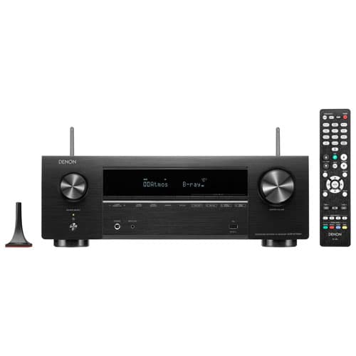 Denon AVR-X1700H 7.2 Channel 8K Ultra HD Network AV Receiver - Exclusive Retail Partner - Only at Best Buy