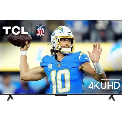 TCL 50" S4 4K UHD LED Dolby Vision HDR Dolby Atmos Fire TV OS Smart TV (50S450F-CA) - 2023 - Great for Gaming & Streaming