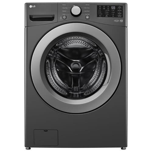 LG 5.8 Cu. Ft. Front Load Washer with 6Motion Technology - Energy Star (WM3470CM) - Middle Black - Only at Best Buy