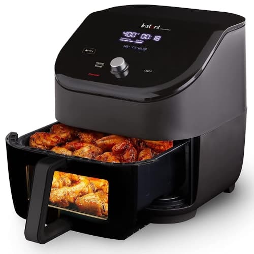 Instant Vortex Plus 6-Quart Air Fryer Oven, From the Makers of Instant Pot with ClearCook Cooking Window