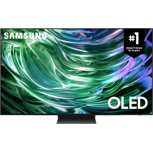 Open Box - Samsung 55" S90D Series 4K UHD HDR+ OLED 144Hz Object Tracking Sound Lite Tizen Smart TV (QN55S90DAFXZC) - 2024