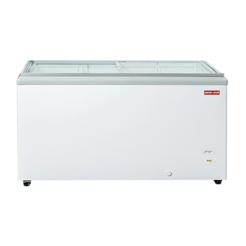 NEW AIR RÉFRIGÉRATION NIF-71-FG Commercial Flat Glass. Ice Cream Freezer 12 TUBS - Ideal for Restaurants, Shops, Convenience Stores, Supermarkets and Cafeterias