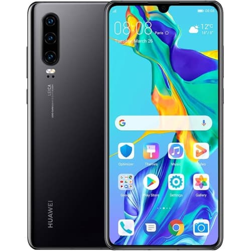 Refurbished (Good) - HuaweiP30 - 128GB - Black - Unlocked