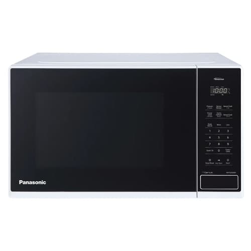 Panasonic 1.3 Cu Ft NNSC64MWC Child Lock Inverter Genius Microwave - White Open Box