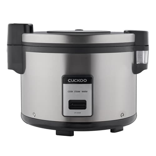 CUCKOO CR-3055 30-Cup Large Capacity Commercial Rice Cooker & Warmer with Nonstick Inner Pot, Switch Press (Silver/Black)