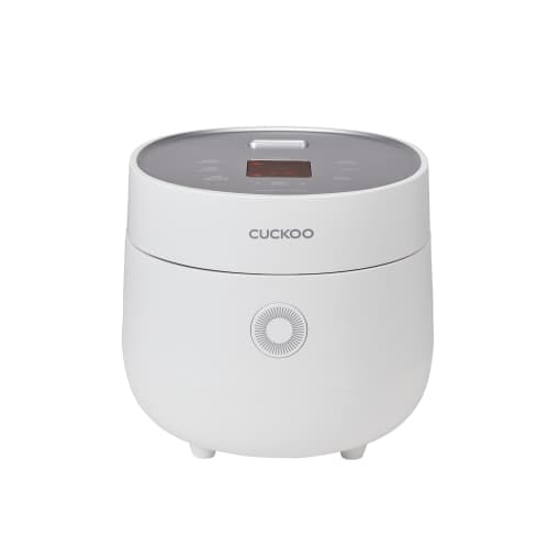CUCKOO CR-0675FW 6-Cup Micom Rice Cooker with Nonstick Inner Pot, 13 Menu Modes, LCD Display, Fuzzy Logic Tech, Auto Clean (White)