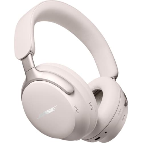 Refurbished (Excellent) - Bose QuietComfort Ultra Wireless Noise Cancelling Over-the-Ear Headphones - White Smoke