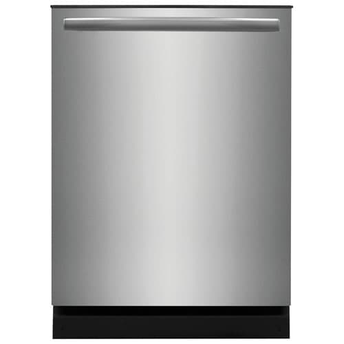 Frigidaire Gallery 24" 42dB Front-Control Hard Food Disposer Dishwasher ENERGY STAR (GDPH4525AF) - Stainless Steel