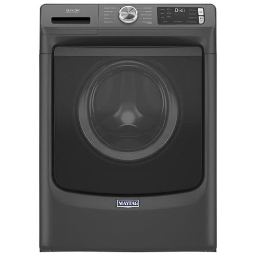 Maytag 5.2 Cu. Ft. Front Load Steam Washer with Vibration Control- Energy Star(MHW5630MBK) - Volcano Black