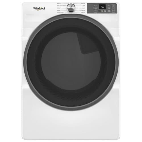 Whirlpool 7.4 Cu. Ft. Front Load Electric Dryer with Wrinkle Shield Option - Energy Star (YWED5720RW) - White