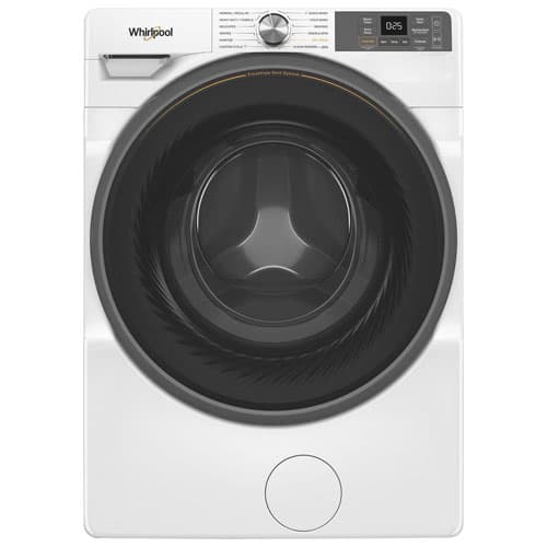Whirlpool (WFW5720RW) 5.2 Cu. Ft. (IEC) Stackable High Efficiency Front Load Washer with Steam - White