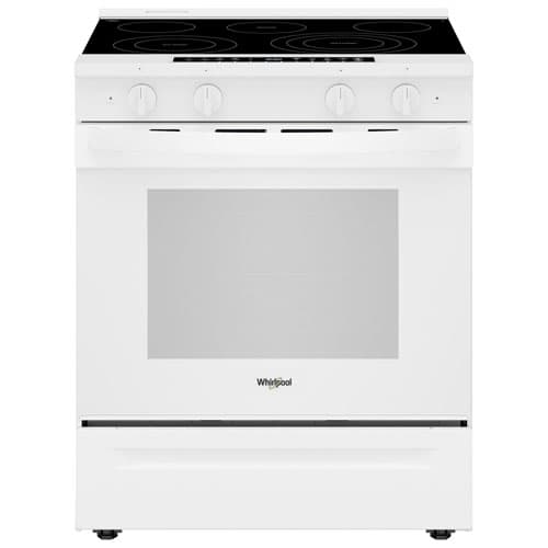 Whirlpool 31" 5.3 Cu. Ft. Self-Clean Slide-In Electric Air Fry Range (YWSES7530RW) - White