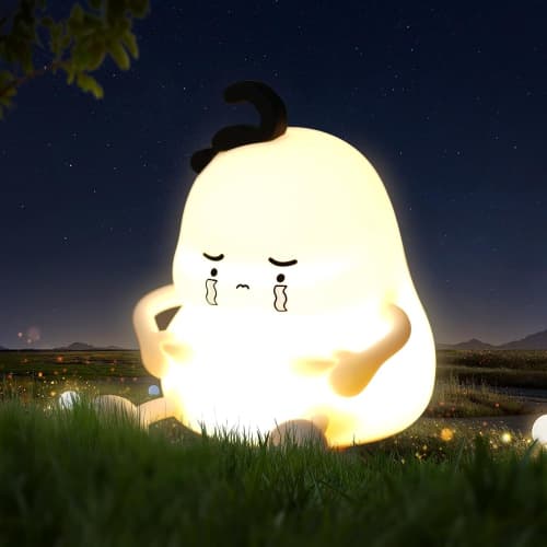Chubby Night Light for Kids,3 Level Dimmable Night Light Touch Night Light for Nursery Silicone Night Light Touch Bedside Lamp Portable Night Light with Timer Cute Gifts