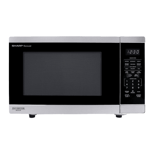 SHARP 1.4 c.u. ft. 1100W Carousel® Countertop Microwave Oven with Inverter Technology