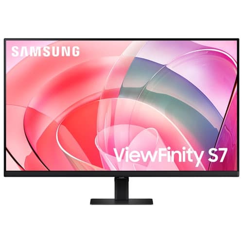 Open Box - Samsung 27" 4K Ultra HD 60Hz 5ms GTG IPS LCD Monitor (LS27D702EANXGO) - Black