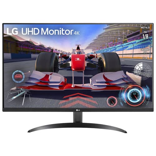 LG UltraFine 31.5" 4K Ultra HD 60Hz 4ms GTG VA LED Monitor (32UR500K-B) - Black