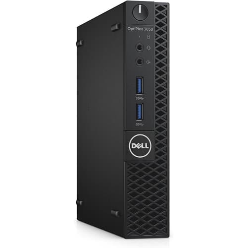 Refurbished (Excellent) - Dell OptiPlex 3050 SFF SFF Desktop - Black (Intel i5-6500 / 8 GB RAM / 500 GB HDD / Windows 10 Pro)