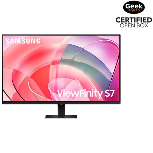 Open Box - Samsung 32" 4K Ultra HD 60Hz 5ms GTG VA LCD Monitor (LS32D702EANXGO) - Black