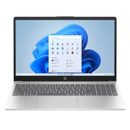 HP - 15.6" Touch-Screen Laptop for Student and Business - Intel Core i5-1235u - 16GB Memory - 512GB SSD - Natural Silver - Intel Iris Xe Graphics - Windows 11 Home - Wi-Fi 6E