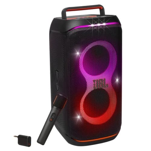 JBL PartyBox 120 Portable Party Speaker with one Wireless Microphone and Dongle Bundle (Openbox) 10/10 Condition