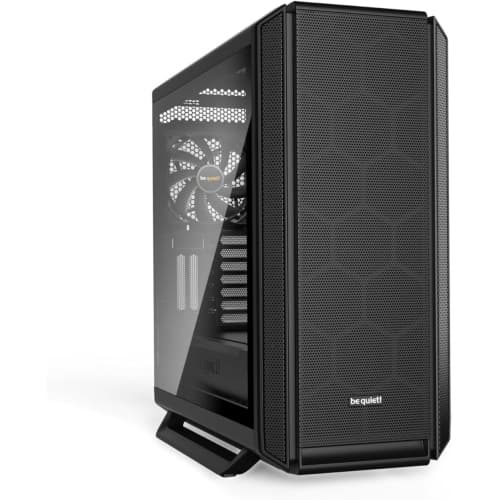 be quiet! Silent Base 802 Window ATX Midi Tower PC Case| 3 Pre-Installed Pure Wings 2 Fans | Sound Insulated | Tempered Glass Window | Black | BGW39