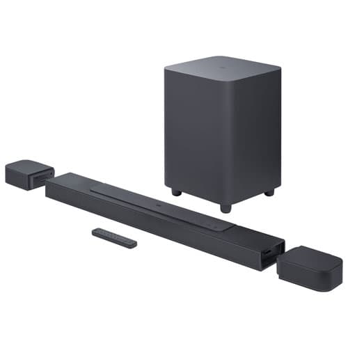 Refurbished (Good) - JBL Bar 700 620-Watt 5.1 Channel Dolby Atmos Sound Bar with Wireless Subwoofer