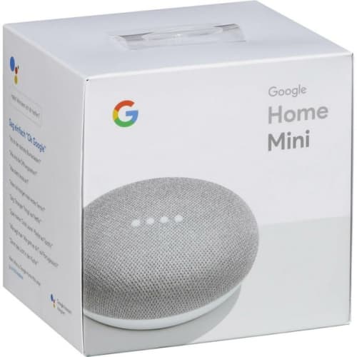 Refurbished (Good) Google Home Mini Speaker Charcoal GA00216-CA