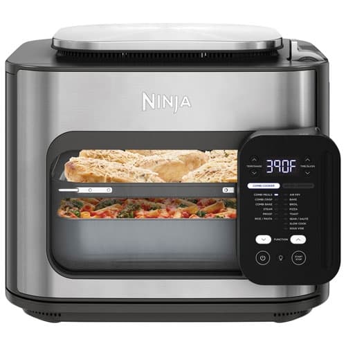 Refurbished (Good) Ninja Combi All-in-One Multicooker Oven & Air Fryer - Stainless/ Dark Grey SFP701C