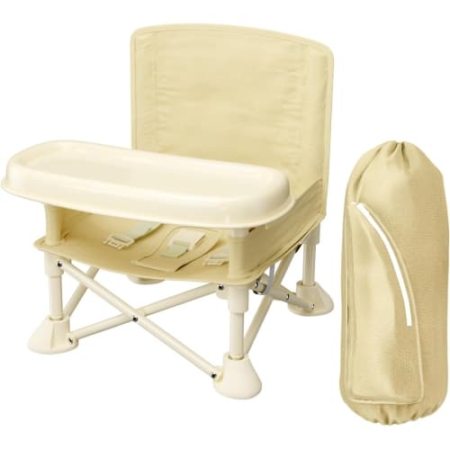 Portable Baby Chair | Camp Chair | Booster Seat With Removable Tray