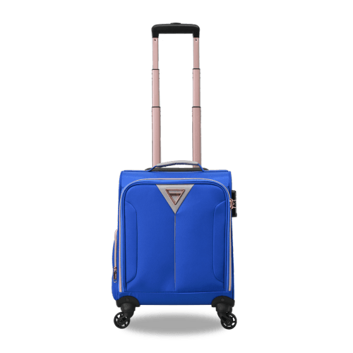 TUCCI ITALY ABITO 16 INCH CARRY-ON LUGGAGE-COBALT BLUE