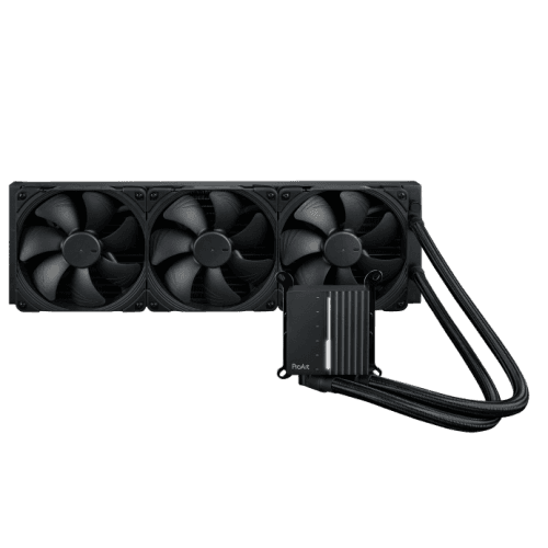 ASUS ProArt LC 420 AIO Liquid CPU Cooler – 420mm Radiator, Noctua IndustrialPPC Fans, Illuminated System Status Meter, Intel & AMD Compatible